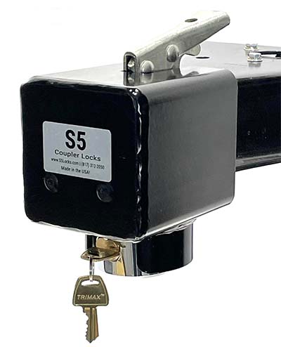 A trailer lock designed by S5 Locks